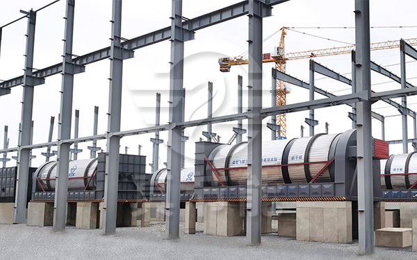 每小時(shí)五噸污泥烘干機(jī)運(yùn)行現(xiàn)場 每小時(shí)五噸污泥烘干機(jī)運(yùn)行現(xiàn)場